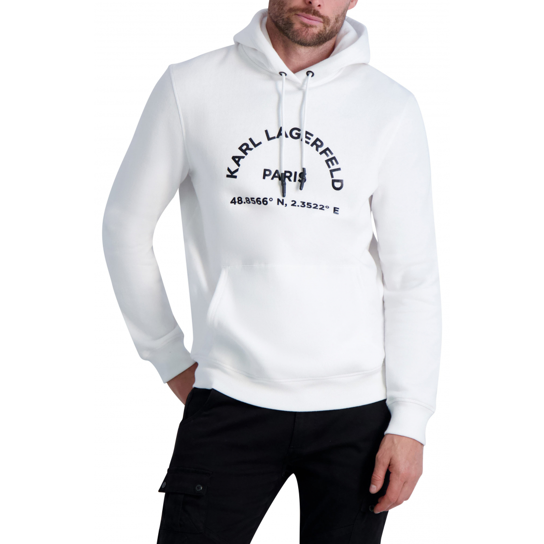 Men's 'Latitude/Longitude Hoodie'