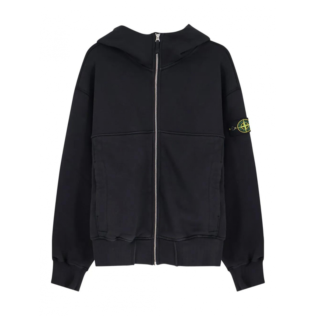 Sweatshirt à capuche  'Logo-Patch Zip-Up' pour Hommes