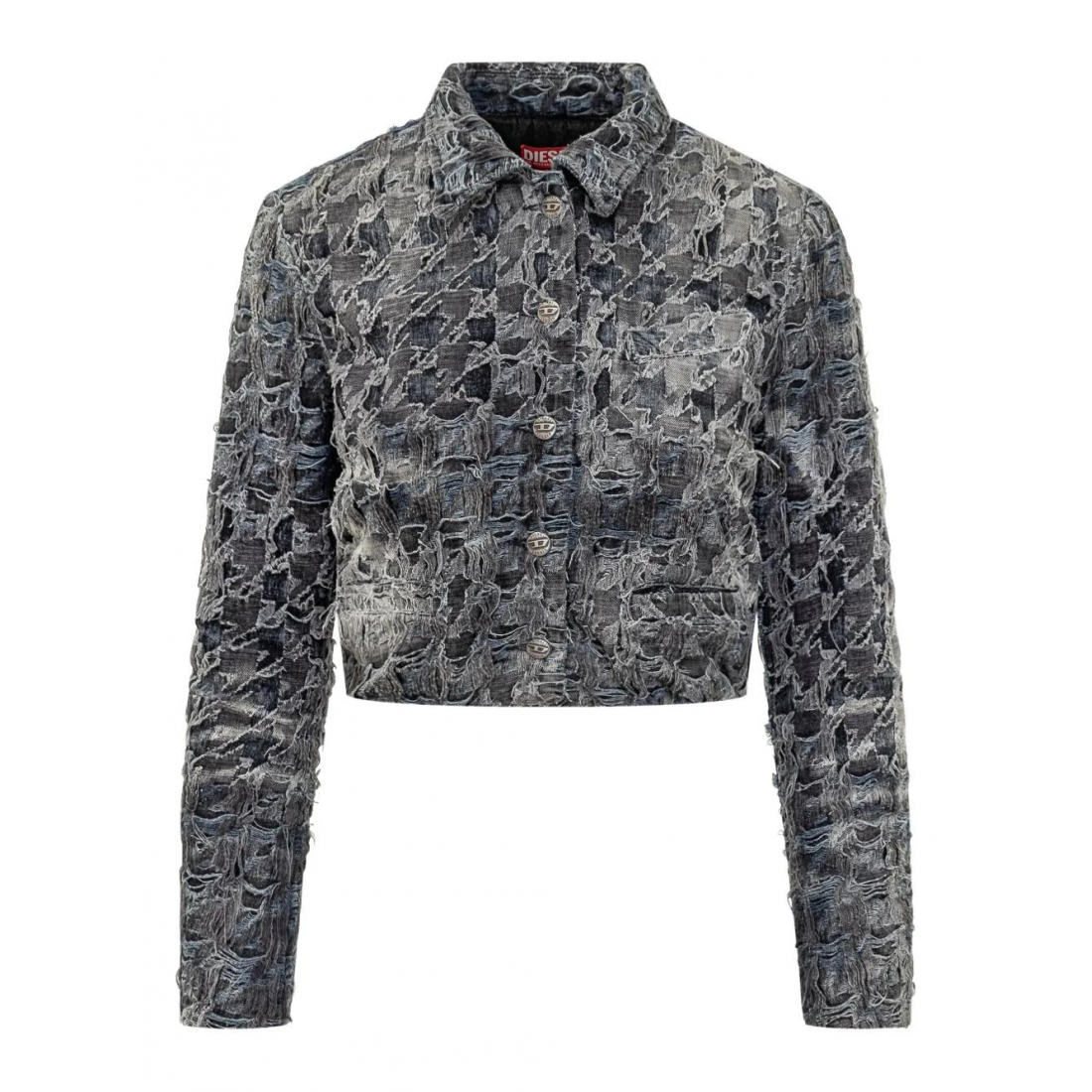 Veste en jeans 'Frayed' pour Femmes