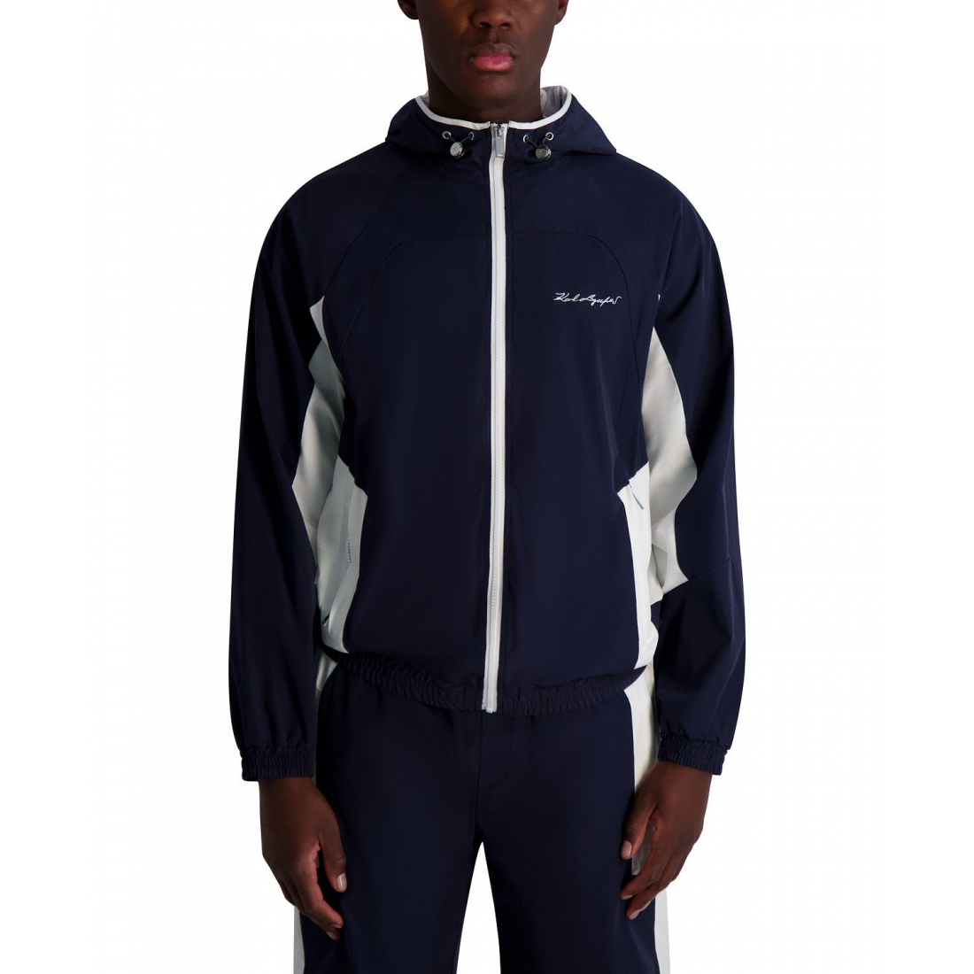 Men's 'Color Block Hooded' Jacket