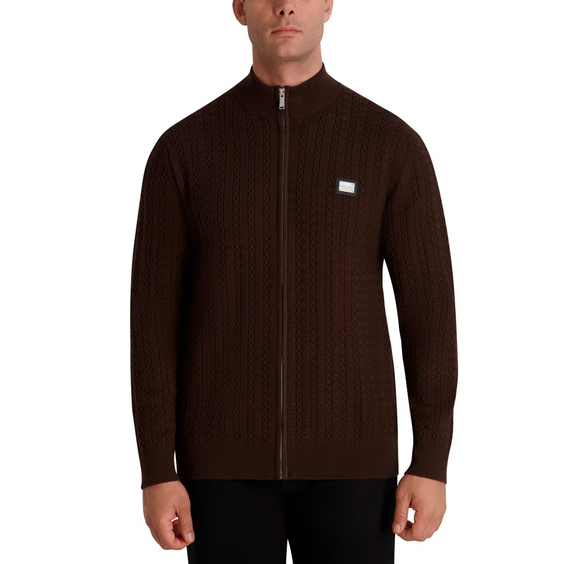 Men's 'Full Zip Cable Knit' Sweater