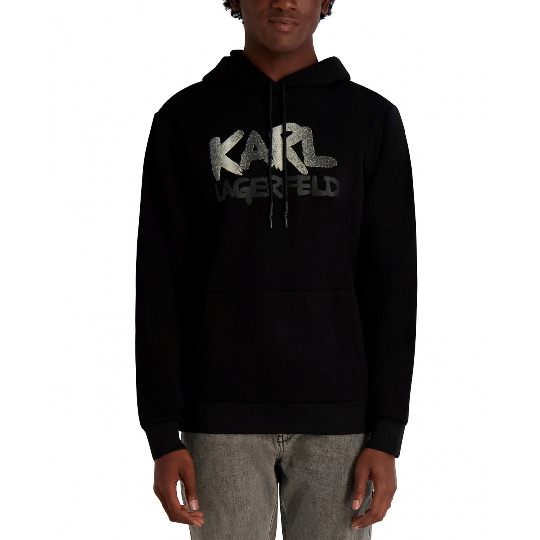 Men's 'Graffiti Textured Pull-On' Sweatshirt
