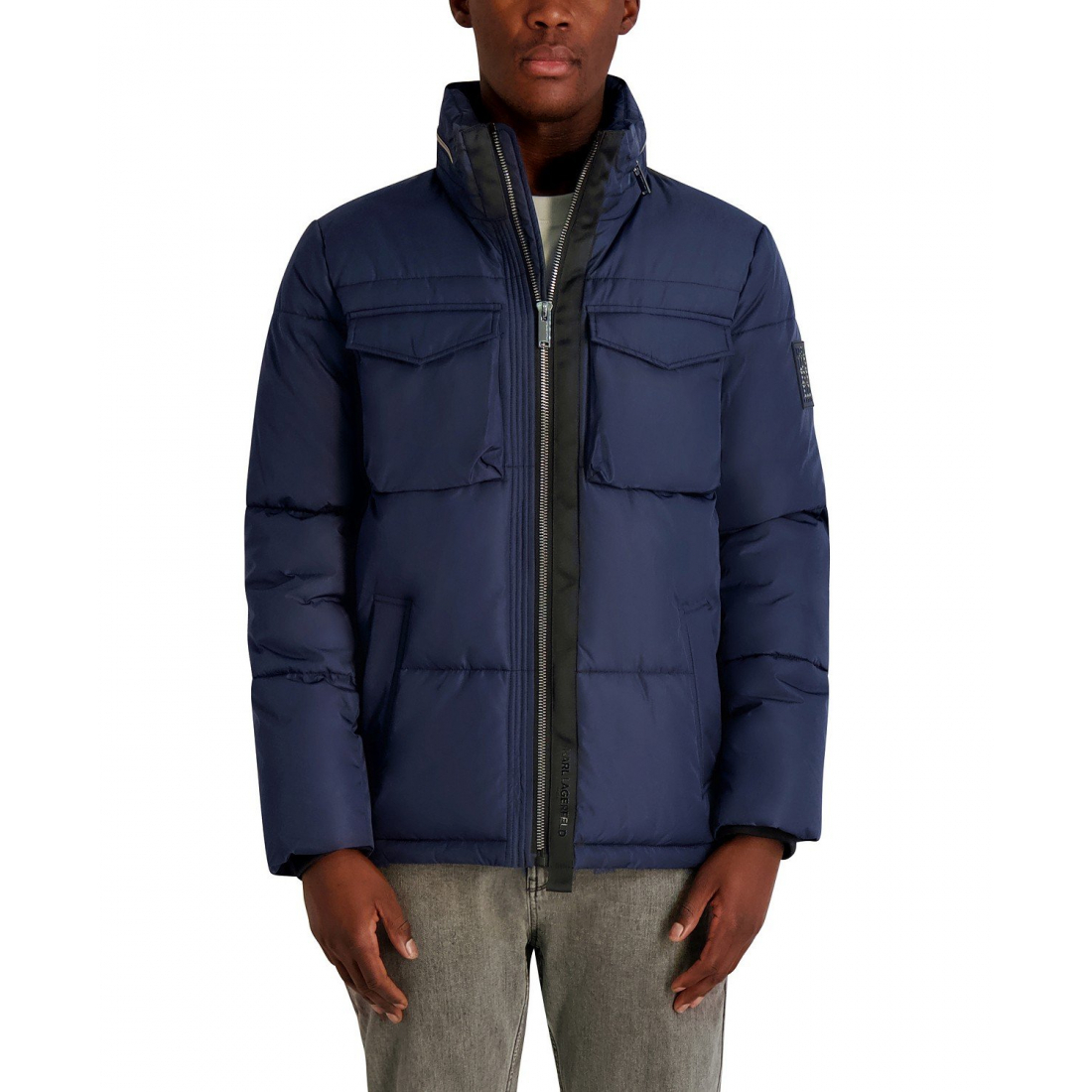 Veste matelassée 'Chest Pockets' pour Hommes