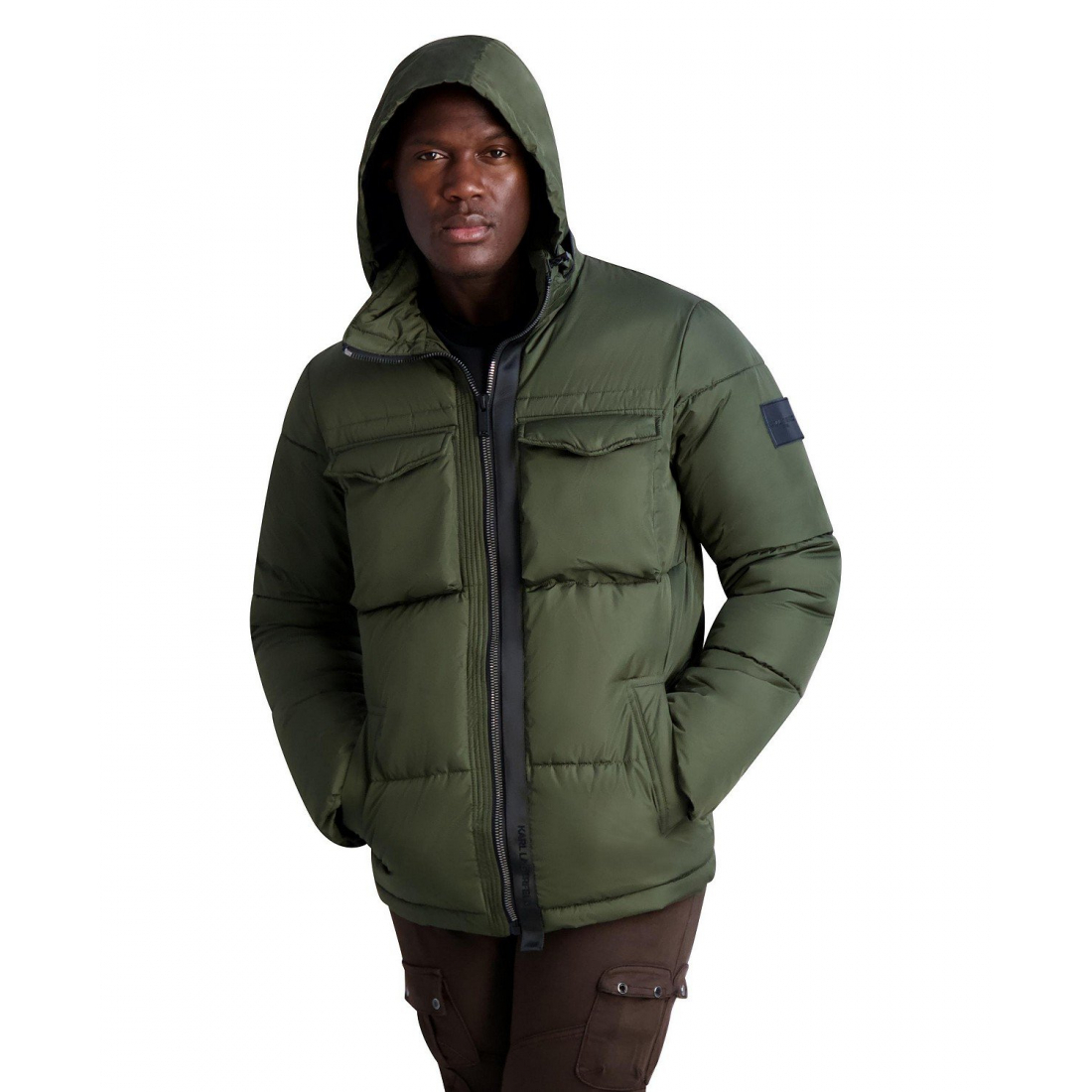 Veste matelassée 'Chest Pockets' pour Hommes