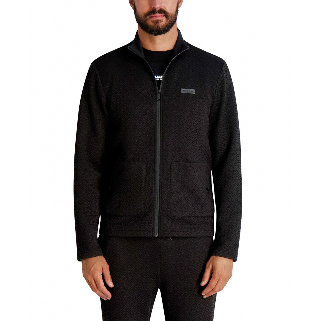 Veste matelassée 'Quilted Long Sleeves' pour Hommes