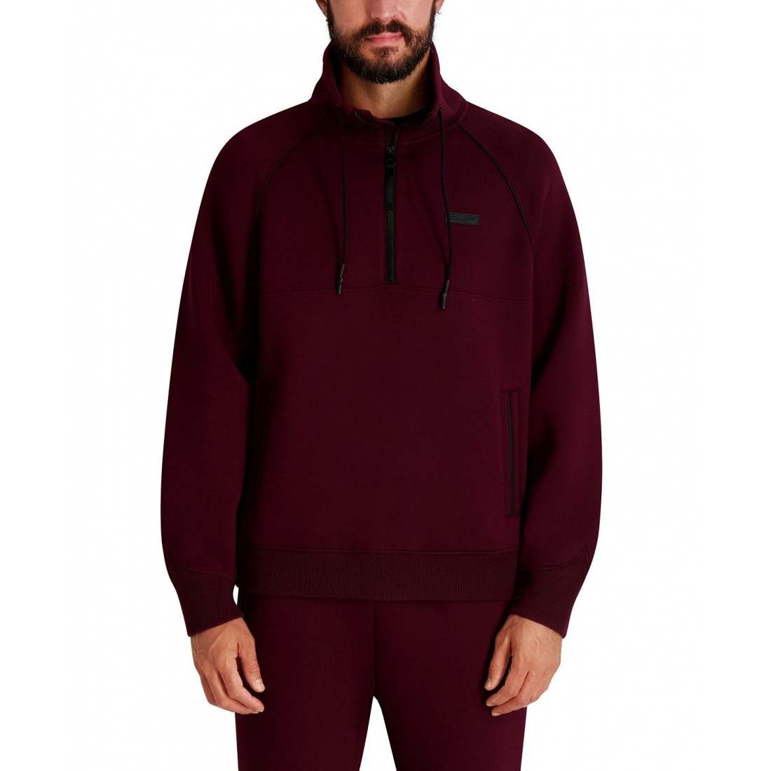 Men's 'Stand Collar Half-Zip' Sweatshirt