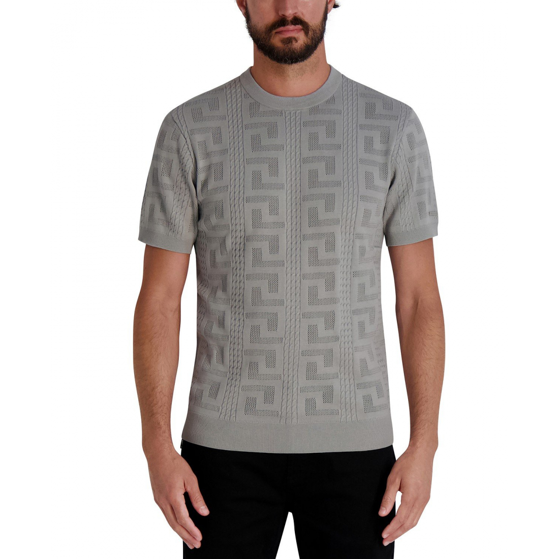 Men's 'Jacquard Patterned' Sweater