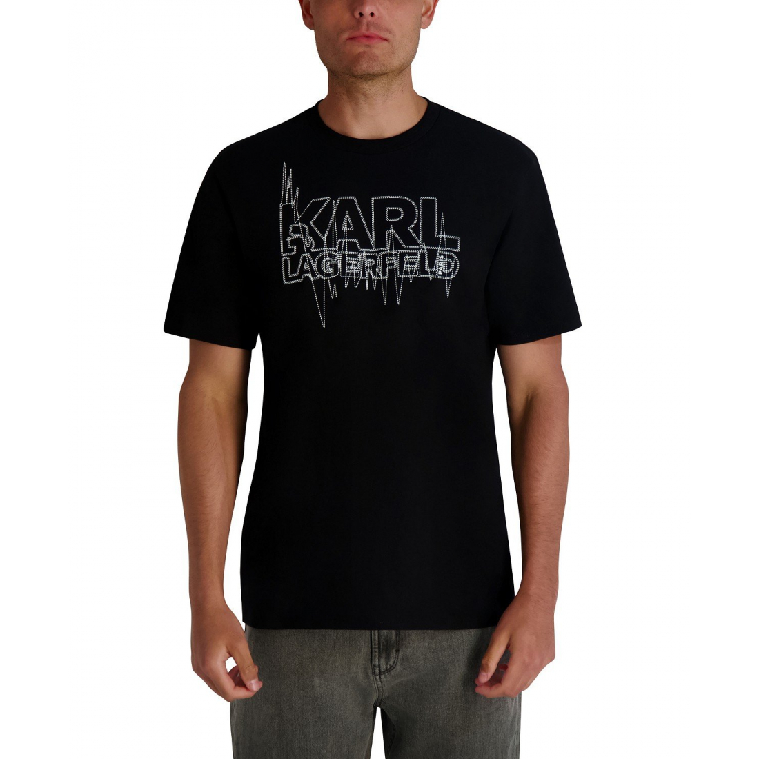 T-shirt 'All-Over Stitch' pour Hommes