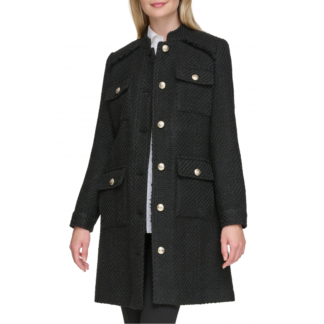 Manteau 'Belted Wool Blend' pour Femmes
