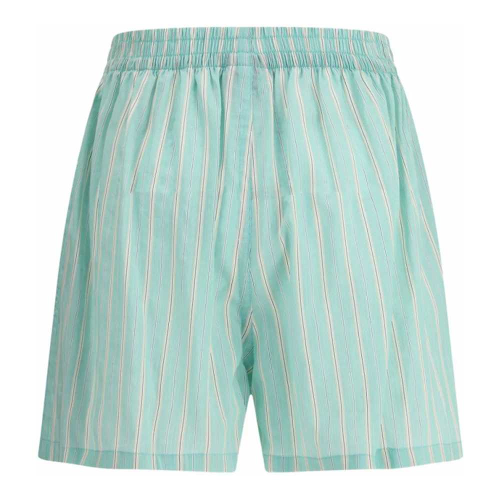 Short 'Striped Elastic-Waist' pour Femmes
