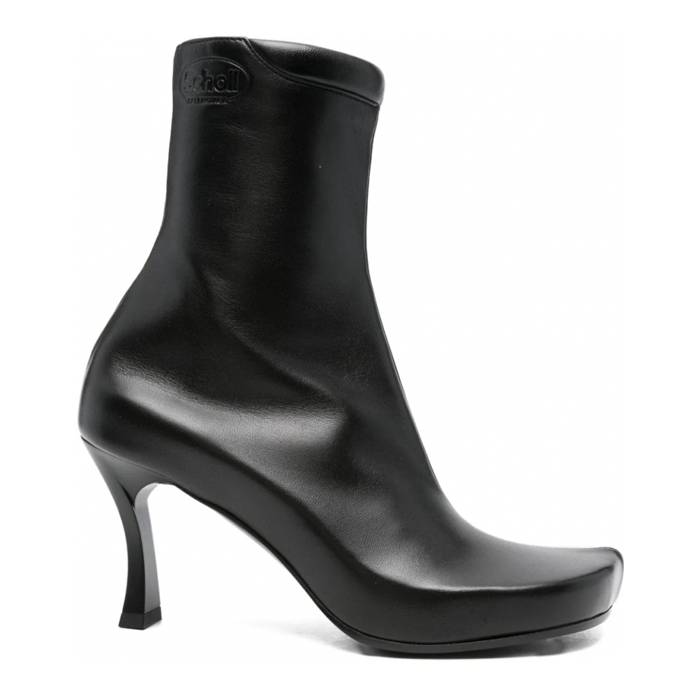 Bottes à talons hauts 'Square-Toe' pour Femmes