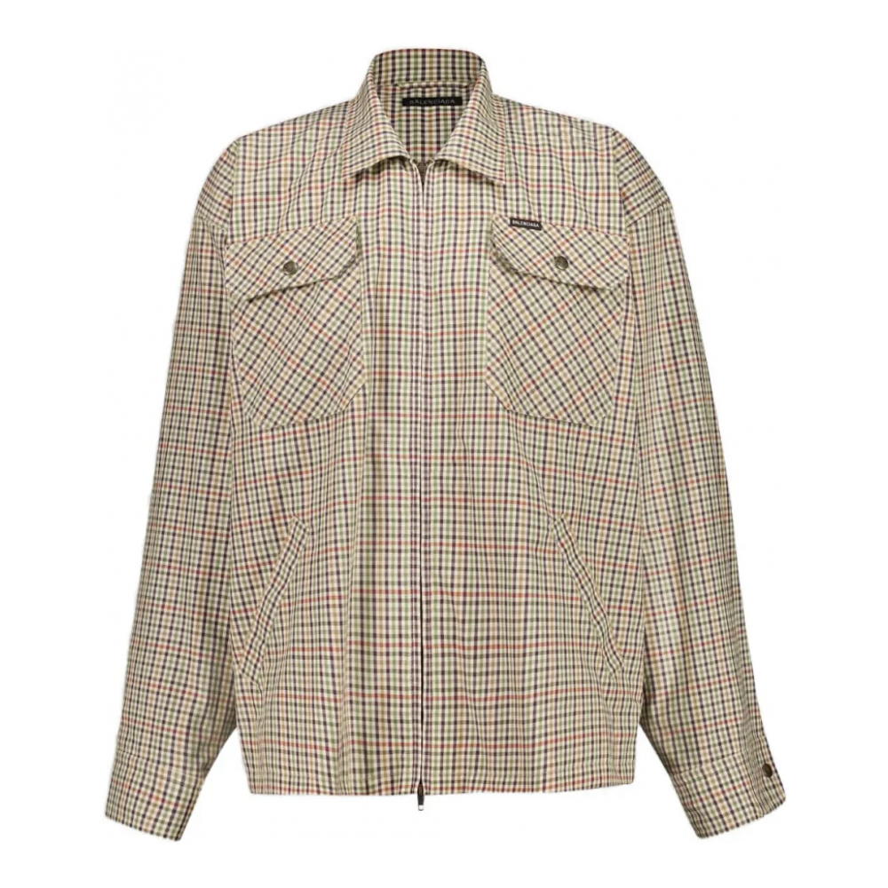 Surchemise 'Check Zip-Up' pour Hommes