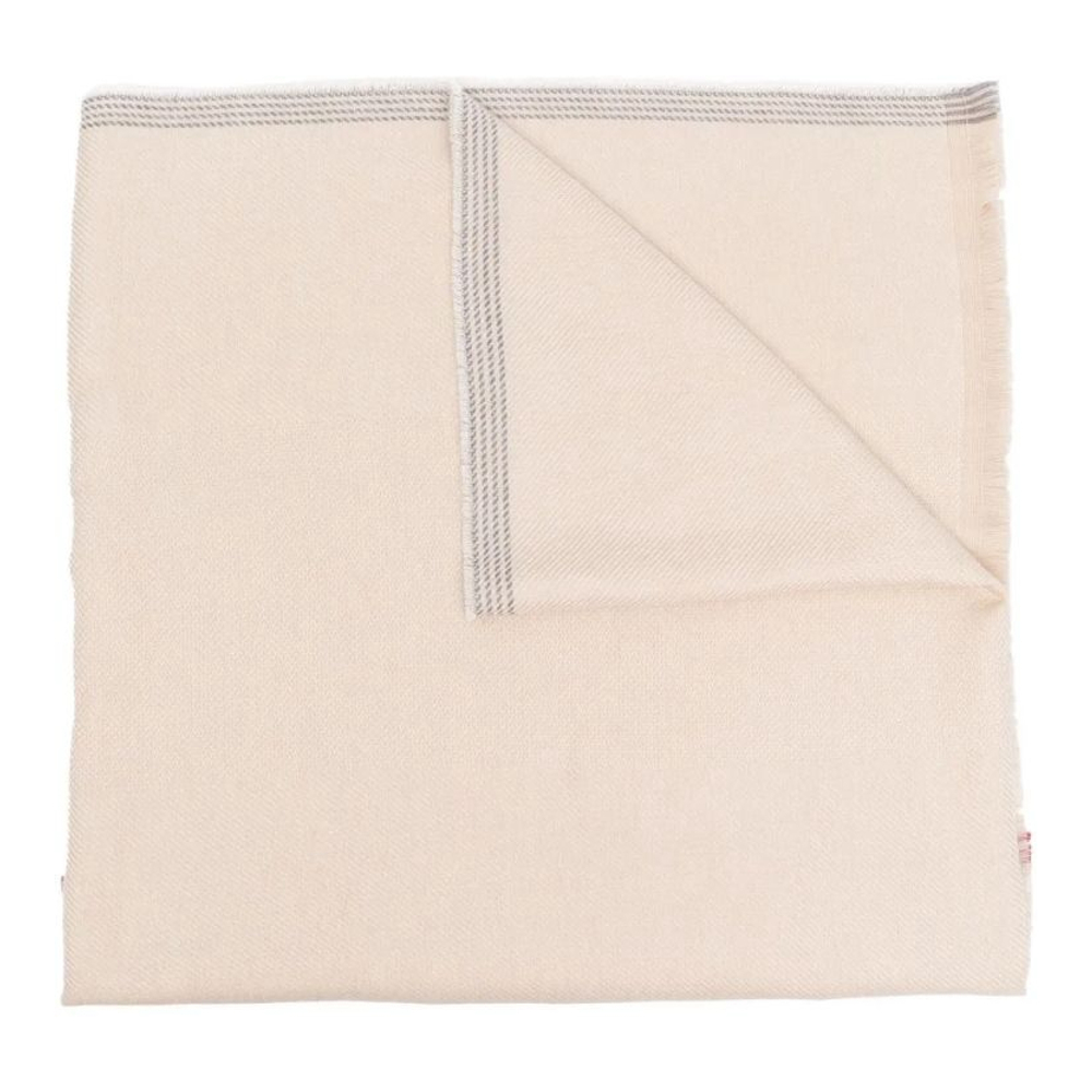 Foulard en soie 'Stripe-Detail' pour Hommes