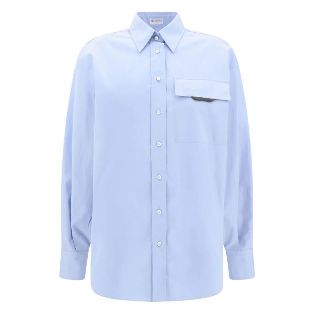 Chemise 'Jewel-Embellished Pocket' pour Femmes