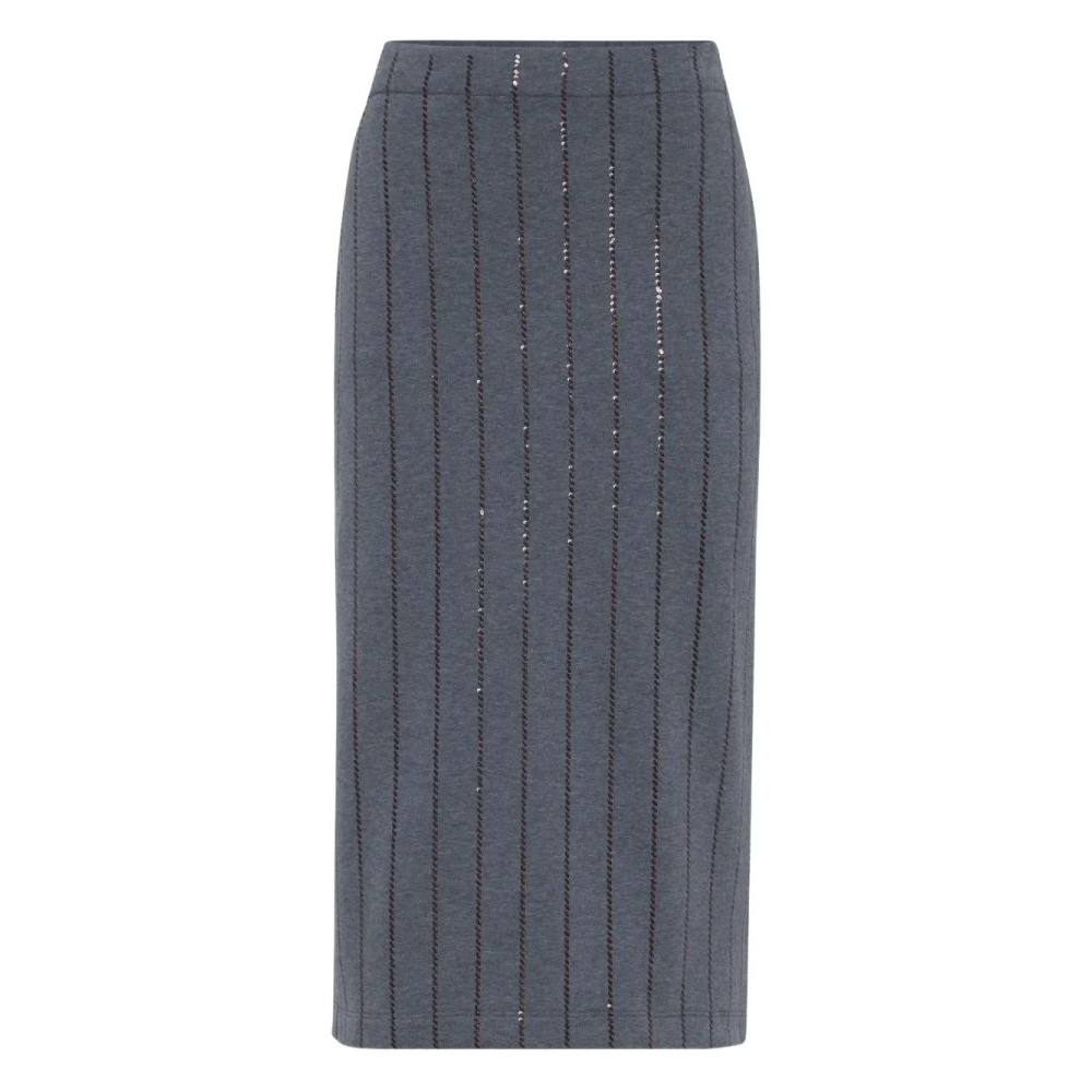 Jupe Midi 'Sequinned-Embellished' pour Femmes