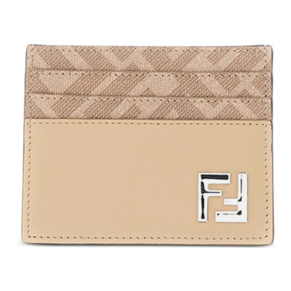 Men's 'Squared Logo-Plaque' Card Holder