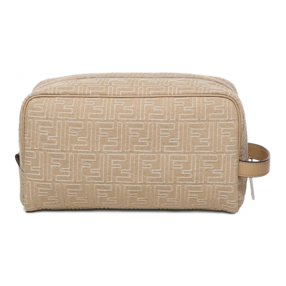 Men's 'Ff-Motif' Toiletry Bag