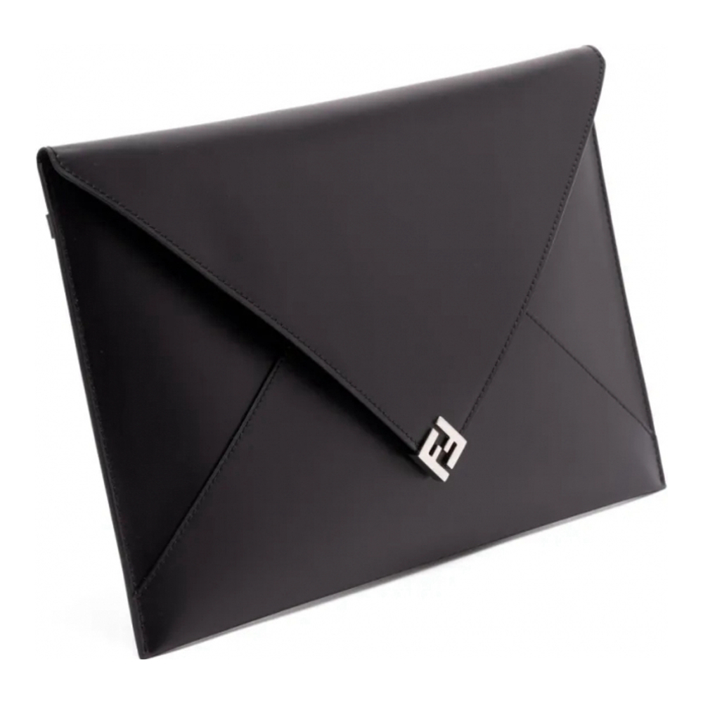 Men's 'Large Ff Press-Stud' Clutch Bag