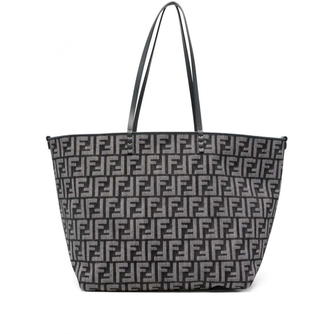 Sac Cabas 'Large Roll Denim Ff-Jacquard' pour Femmes