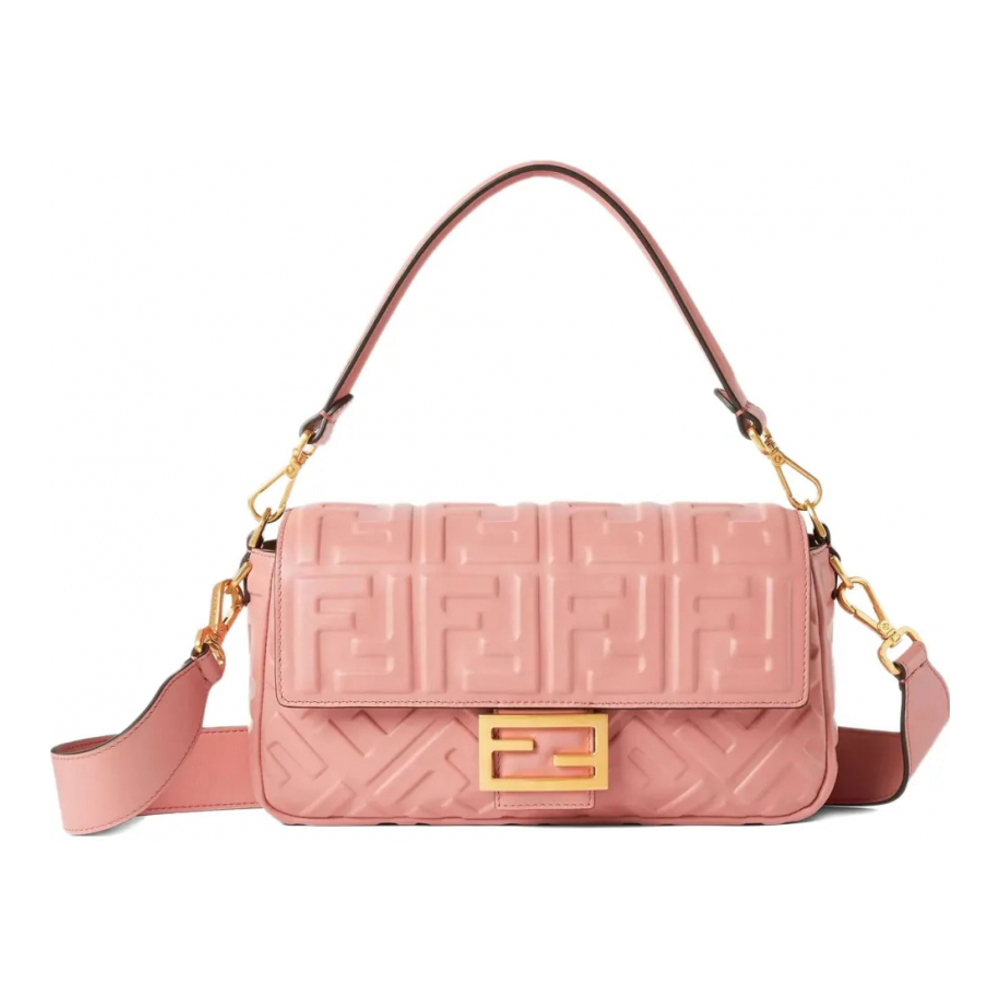 'Baguette Ff Motif-Embossed' Schultertasche für Damen