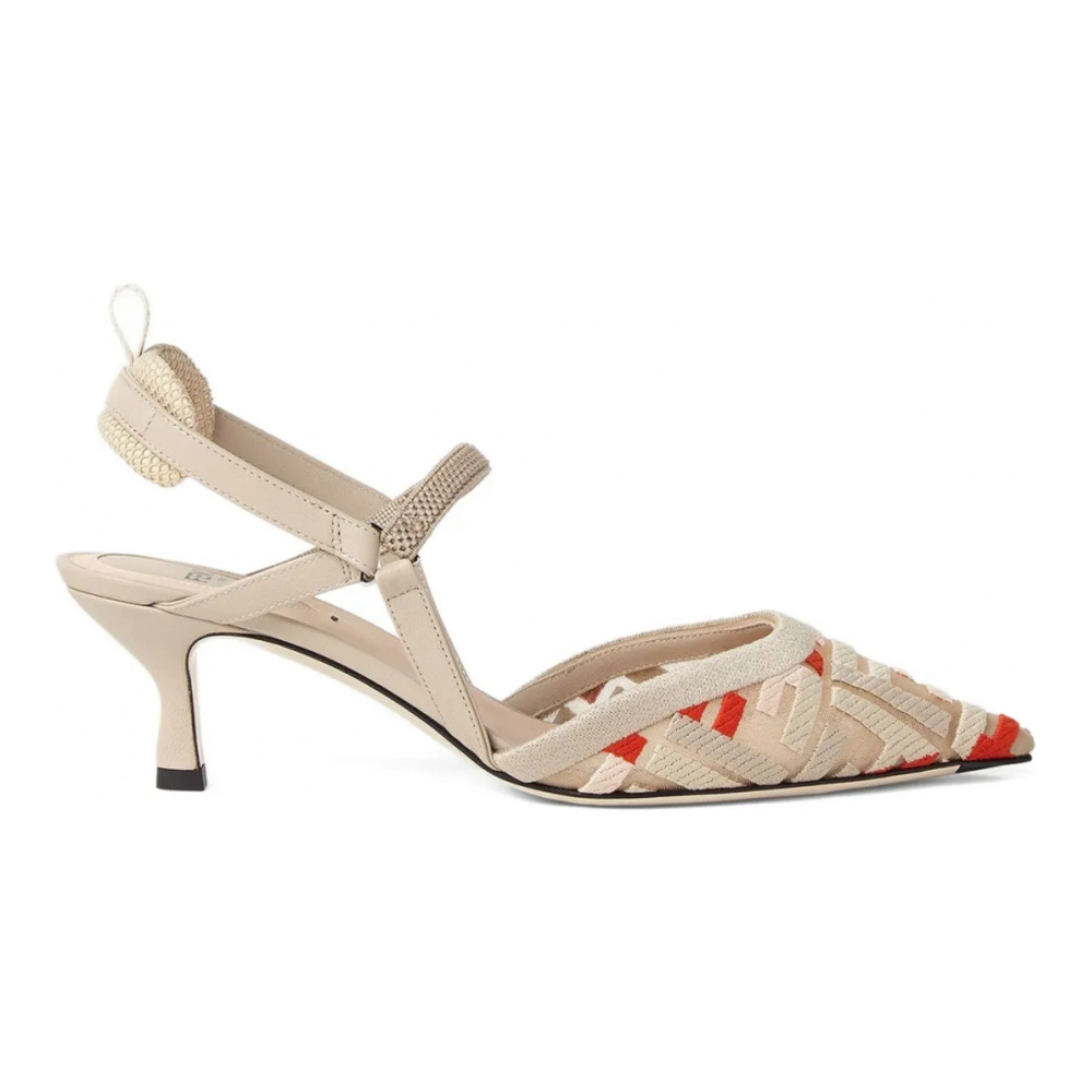 Women's 'Colibrì Ff-Motif' Slingback Pumps