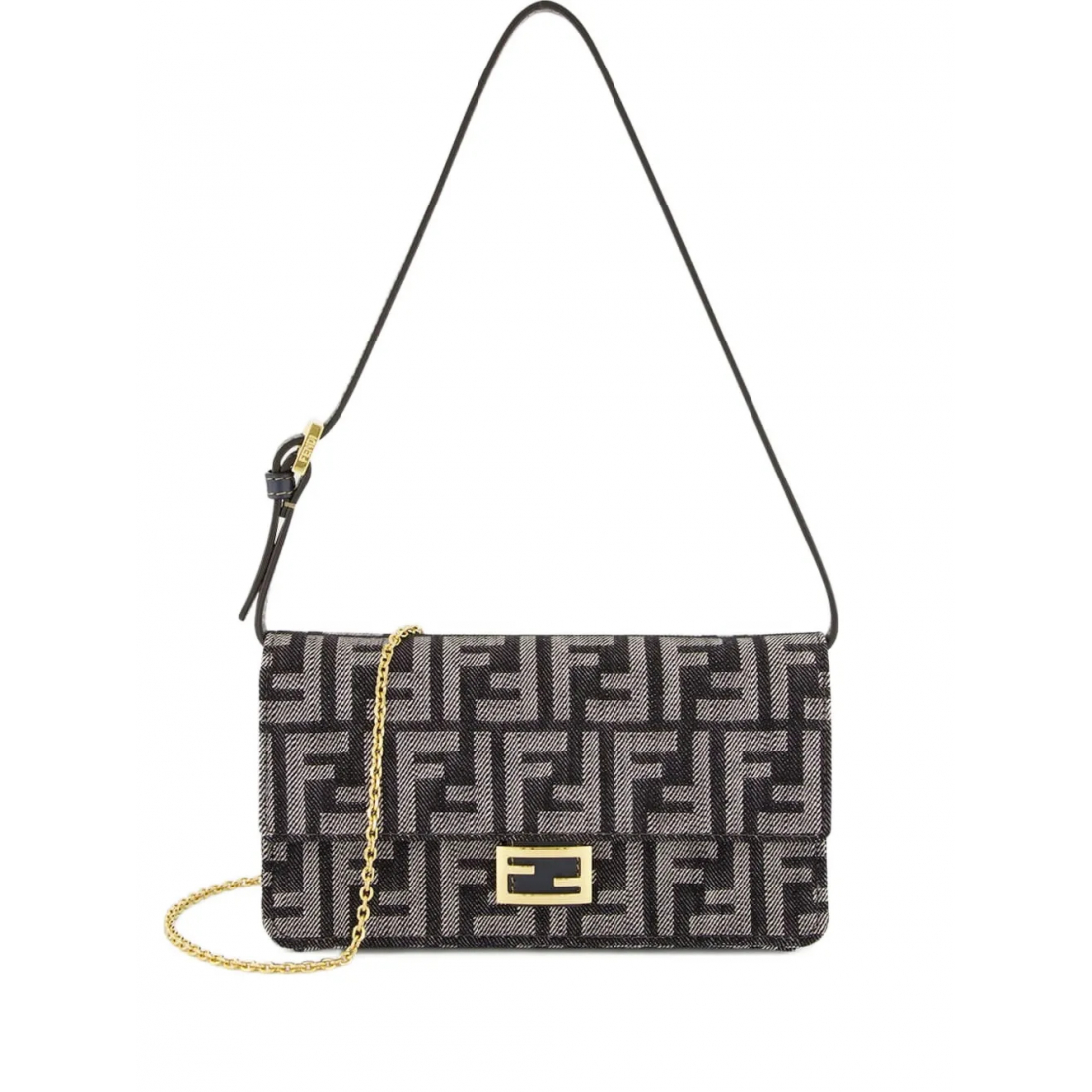 'Baguette Chain Strap' Portemonnaie für Damen