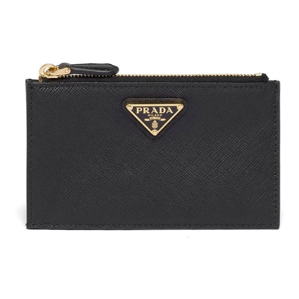 Women's 'Logo-Plaque' Card Holder