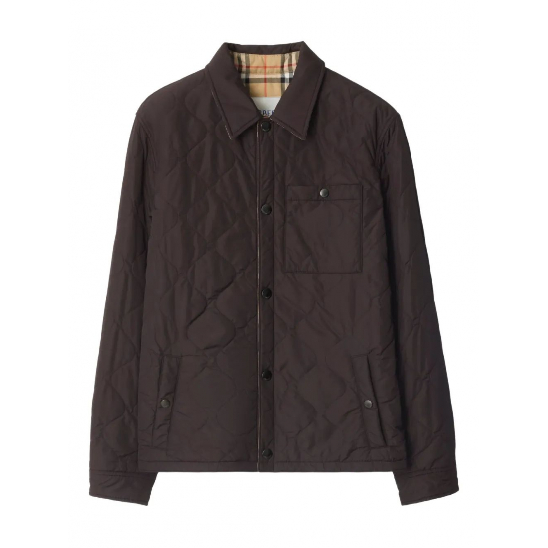 Veste 'Quilted Button-Fastening' pour Hommes