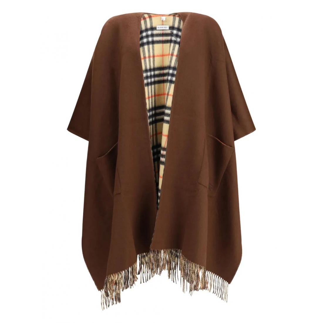 Cape 'Embroidered Fringed' pour Hommes