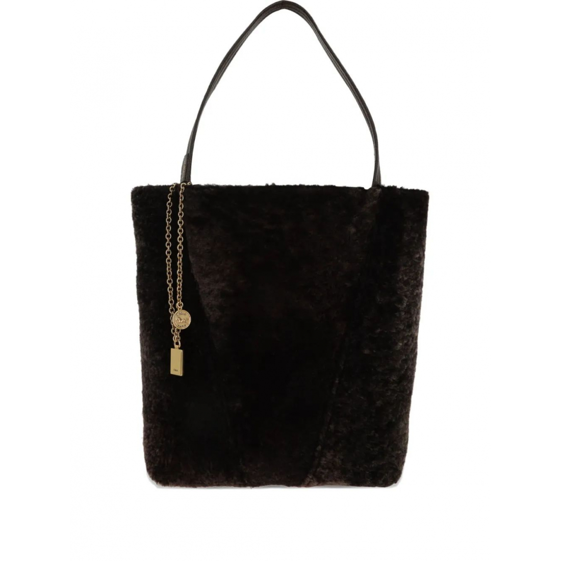 Sac Cabas 'Shearling Panelled' pour Femmes