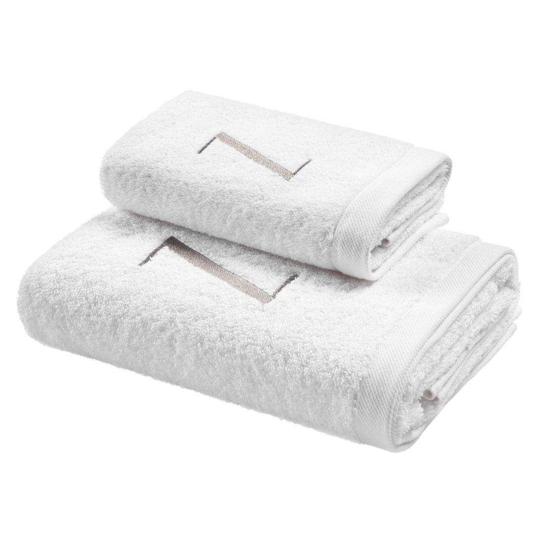 Monogram Hand And Guest Terry Towels Set, Z