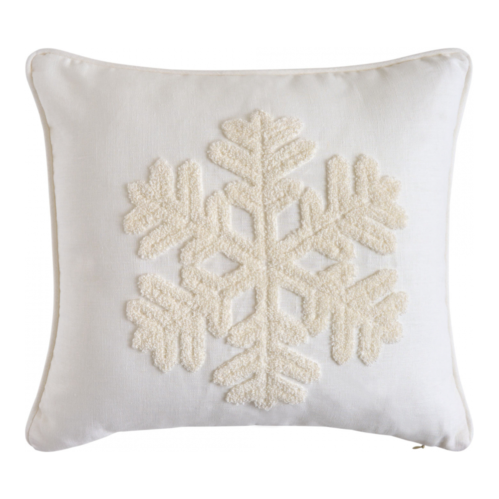 Fiocco Decorative Cushion 45x45 cm, Ivory