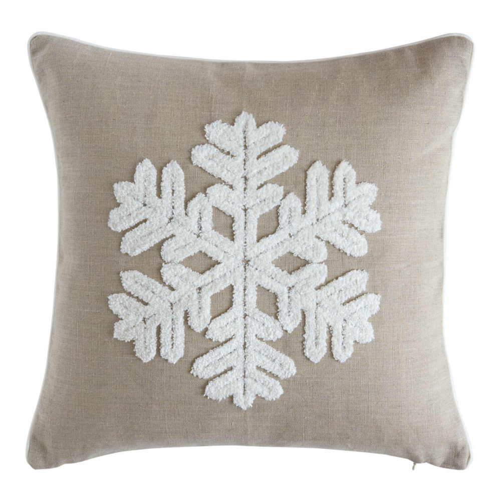 Fiocco Decorative Cushion 45x45 cm, Natural