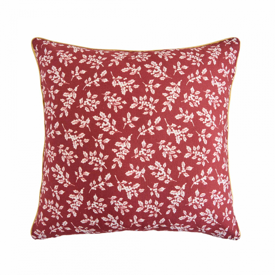 Mistletoe Decorative Cushion 45x45 cm, Red
