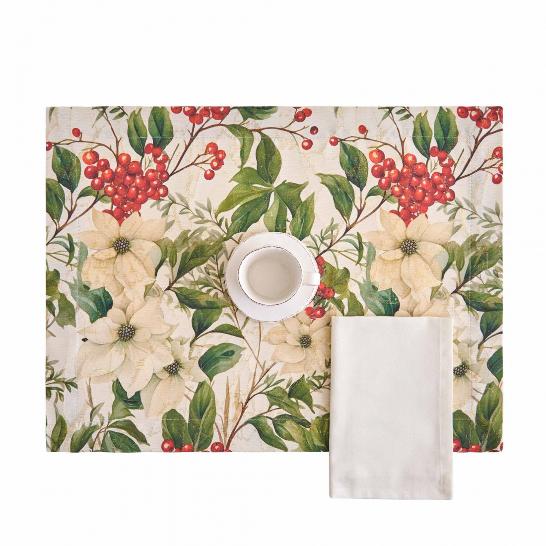 Ginepro Set 2 American + 2 Napkins, Single Variant