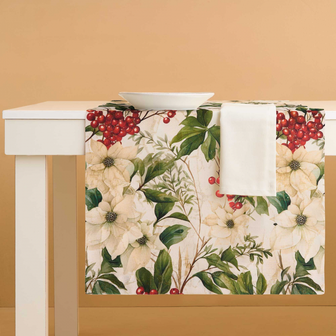 Ginepro Runner Set + 2 Napkins, Single Variant