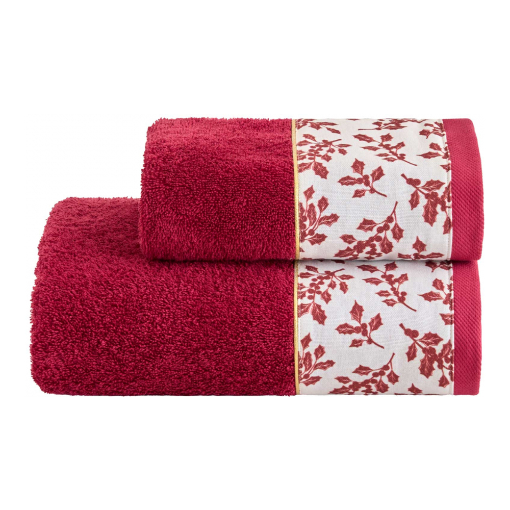 Mistletoe Hand + Guest Terry Towel Set, Valenza