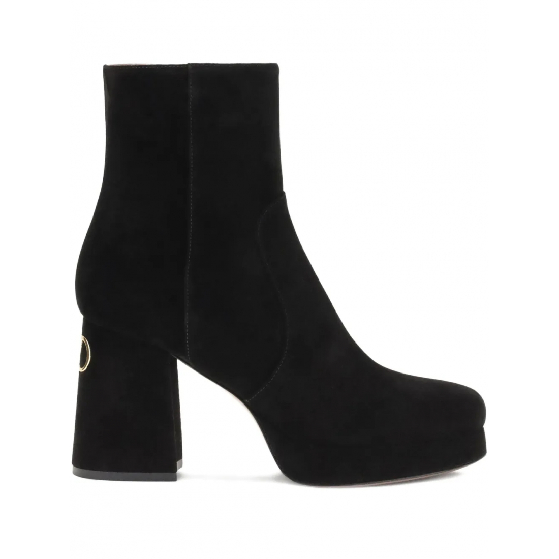 Bottes à talons hauts 'Platform Logo' pour Femmes