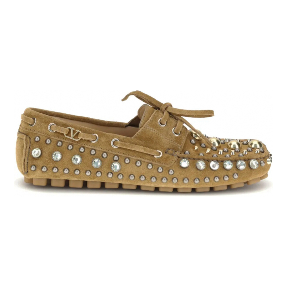 Mocassins 'Crystal-Embellished' pour Femmes