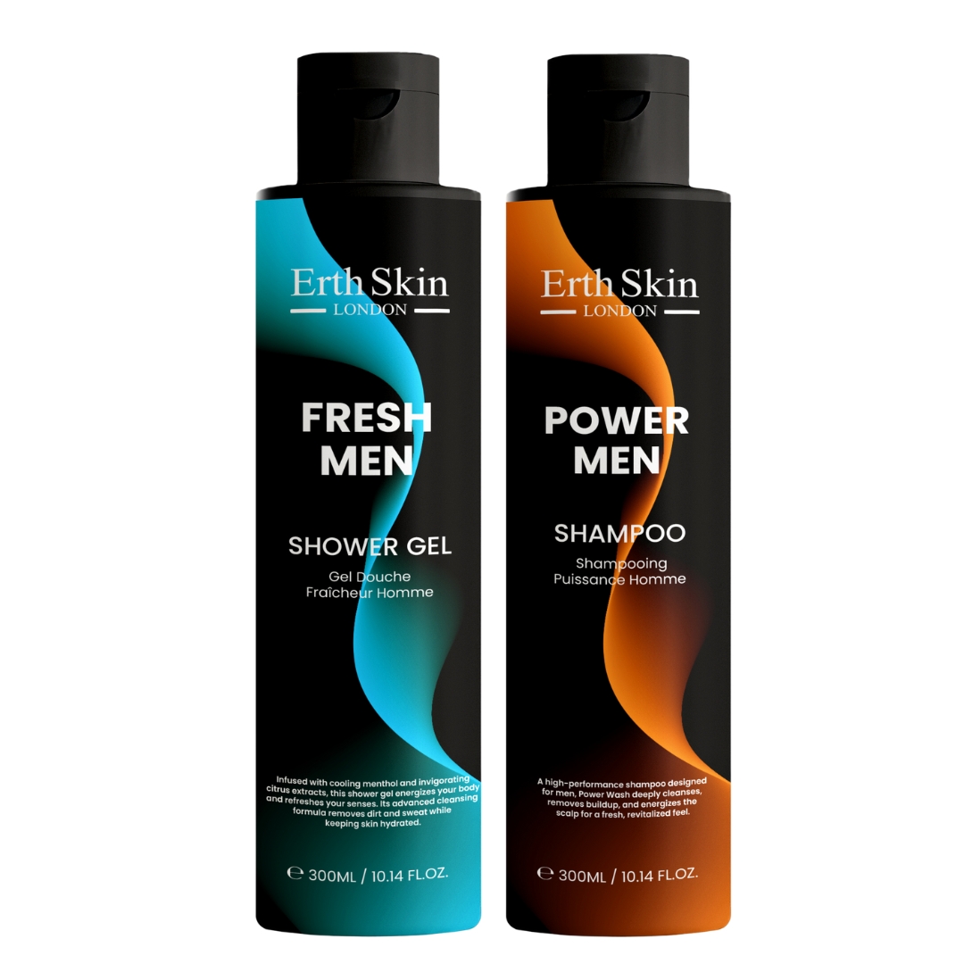 Set de soins pour hommes 'Essential' - 300 ml, 2 Pièces