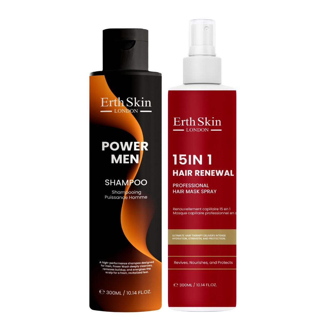 'Men's Power & Repair' Hair Care Set - 300 ml, 2 Pieces