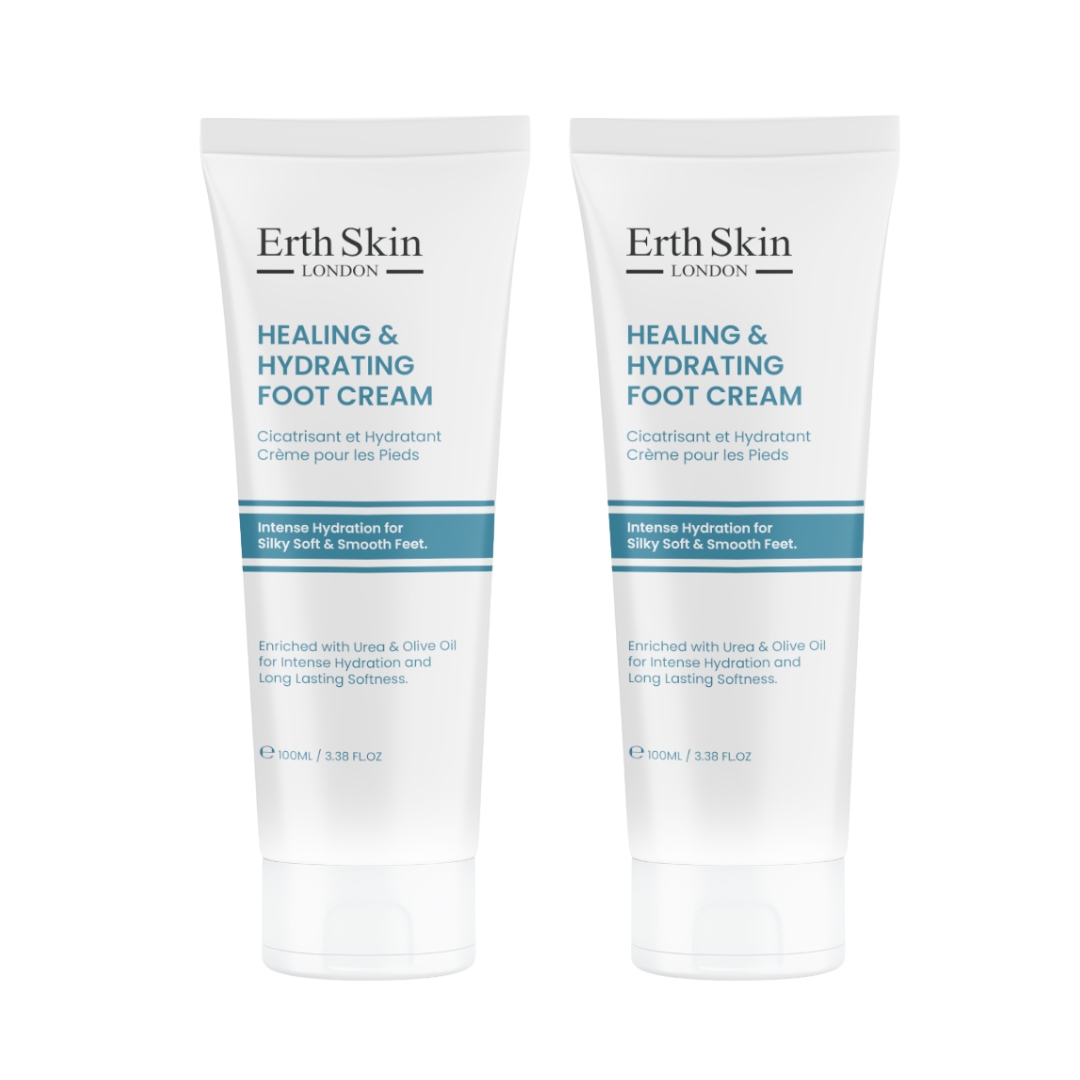 'Healing & Hydrating' Foot Cream - 100 ml, 2 Pieces