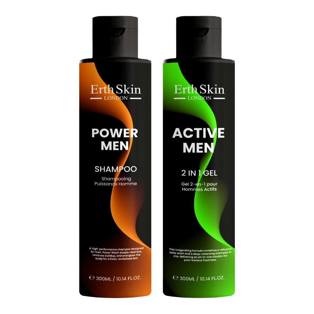 Set de soins pour hommes 'Power Men Duo' - 300 ml, 2 Pièces