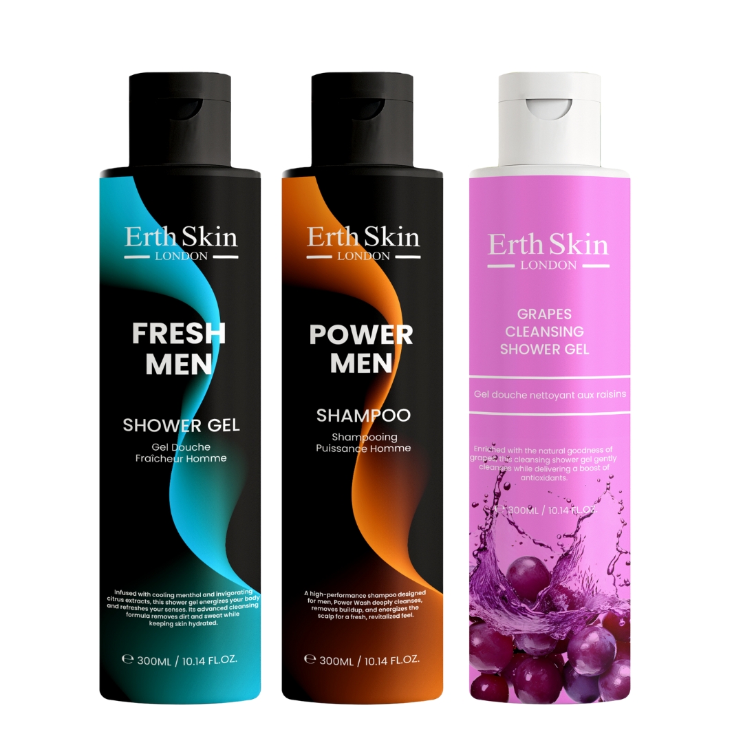 Set de soins pour hommes 'Fresh Care Trio' - 300 ml, 3 Pièces