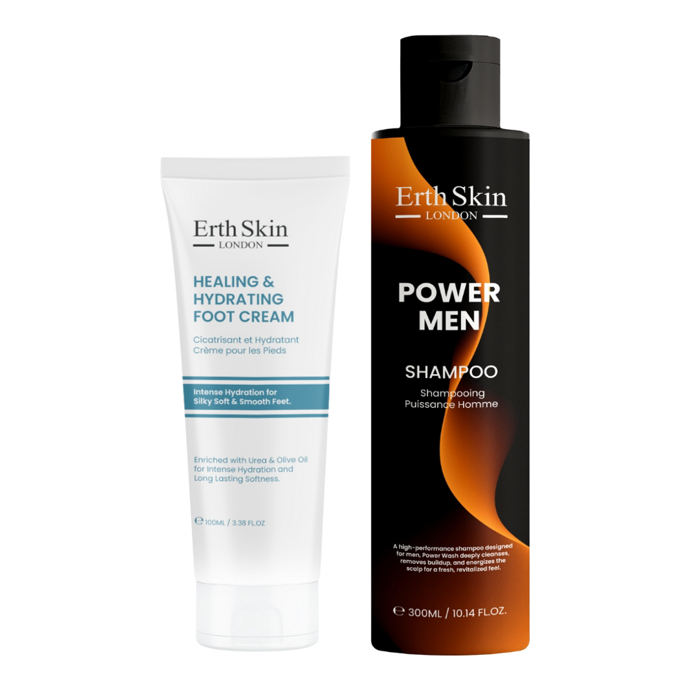 Set de soins pour hommes 'Hair & Foot Care Duo' - 2 Pièces