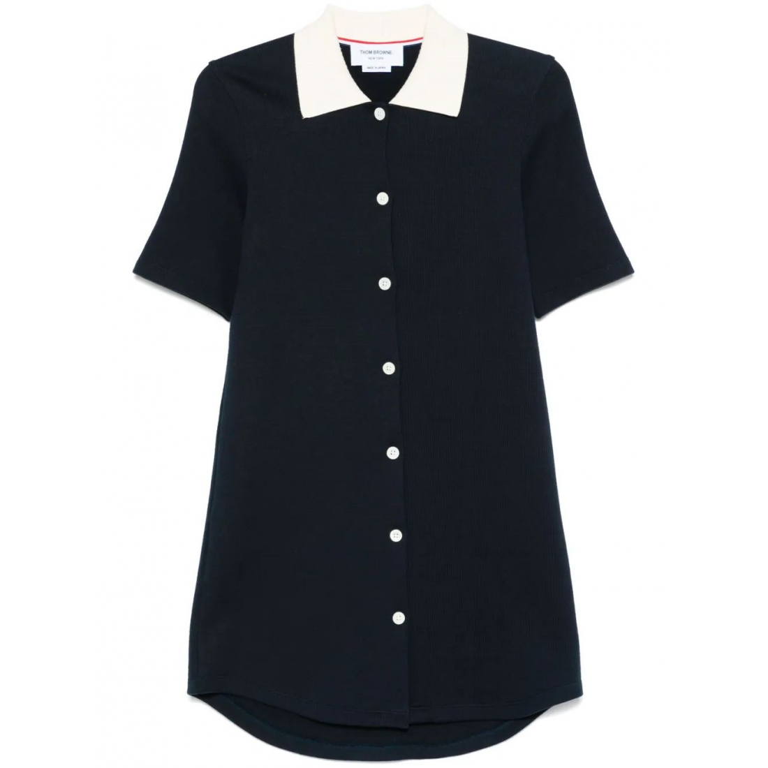 Robe mini 'Fine-Ribbed' pour Femmes