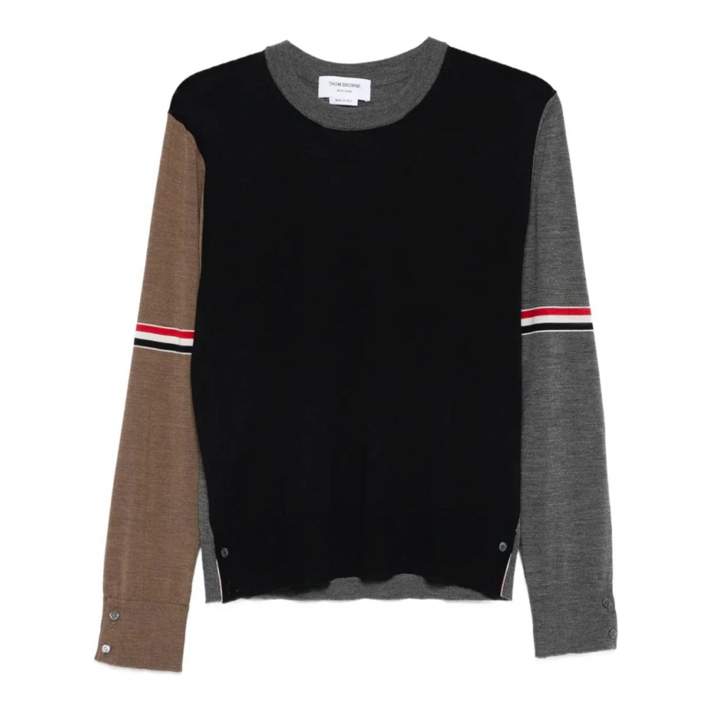 Pull 'Panelled' pour Hommes
