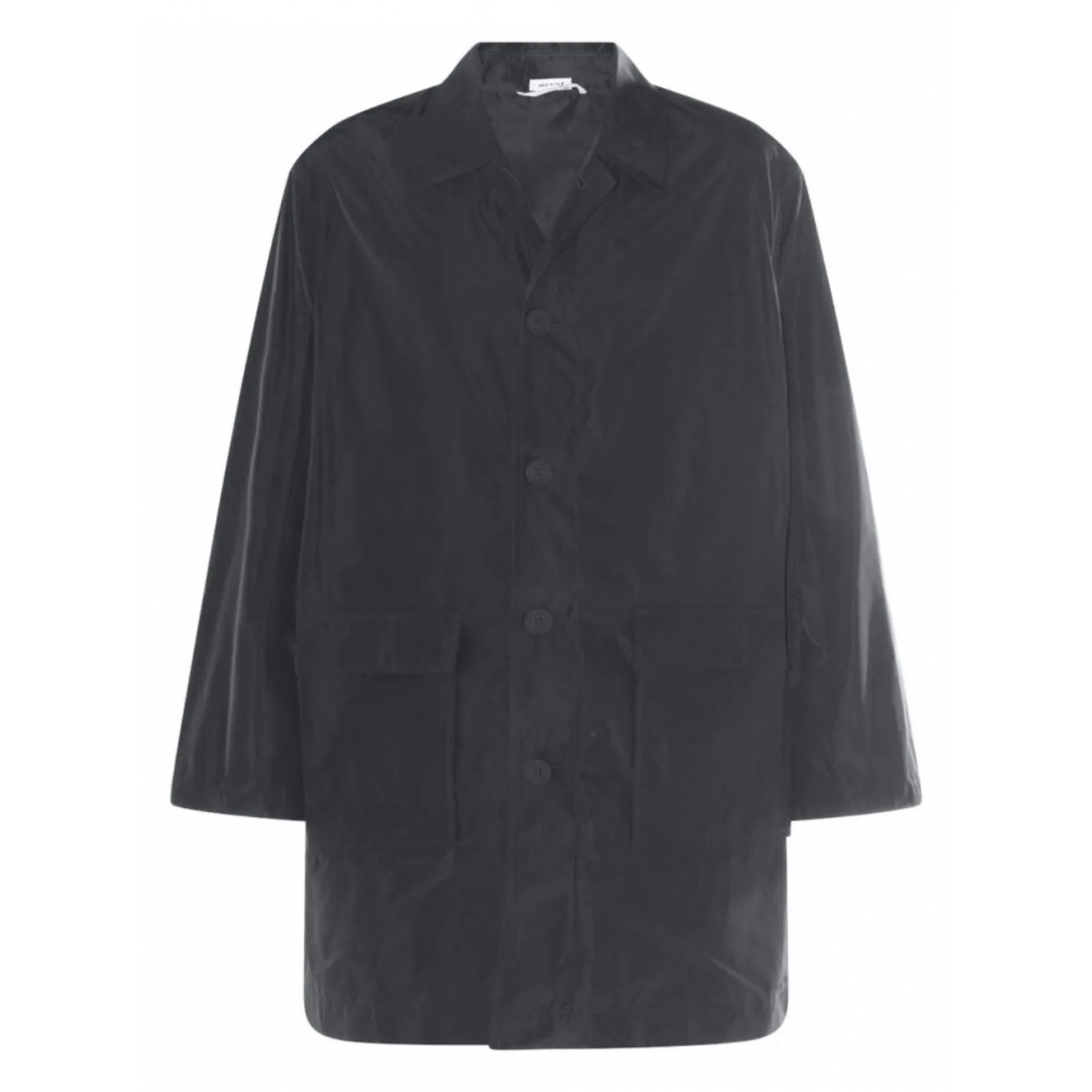 Manteau 'Logo-Print Single-Breasted' pour Hommes