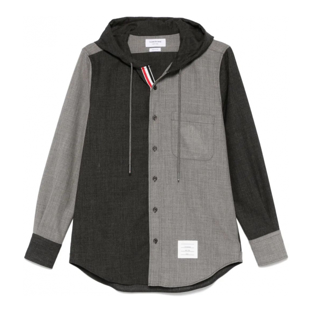 Chemise 'Rwb-Stripe Hooded' pour Hommes