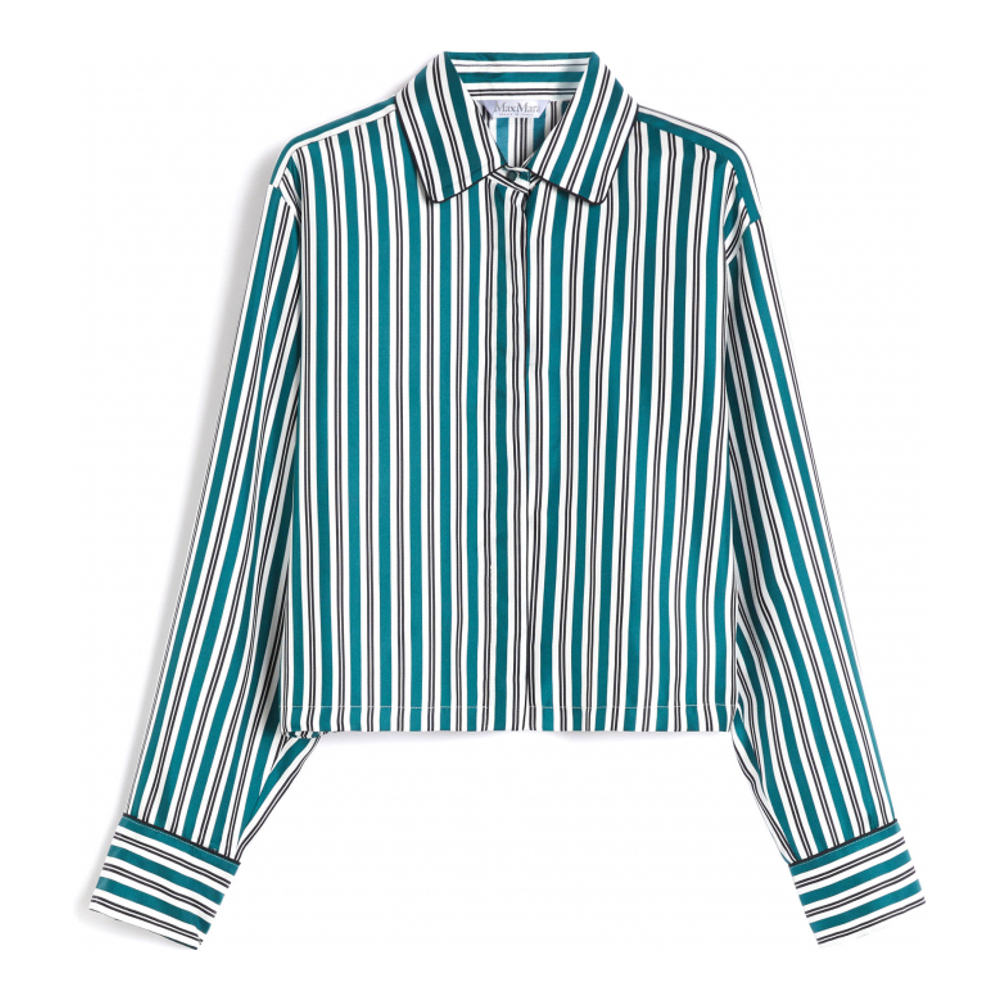 Chemise 'Printed Cropped' pour Femmes